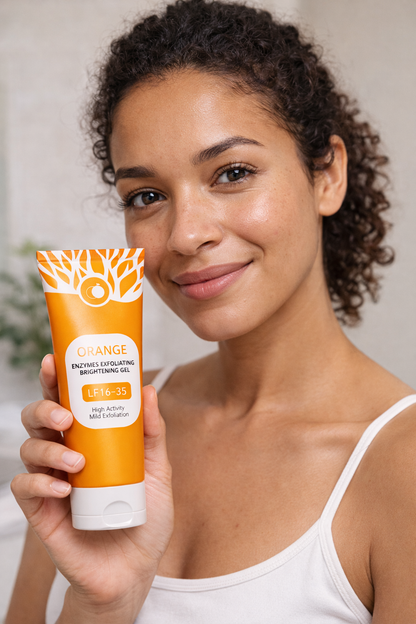 Gel Exfoliant et clarifiant aux extraits naturels d'orange