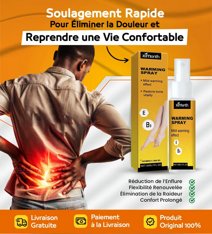 Spray anti-douleur musculaire et articulaire