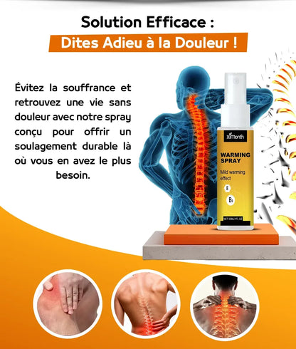 Spray anti-douleur musculaire et articulaire